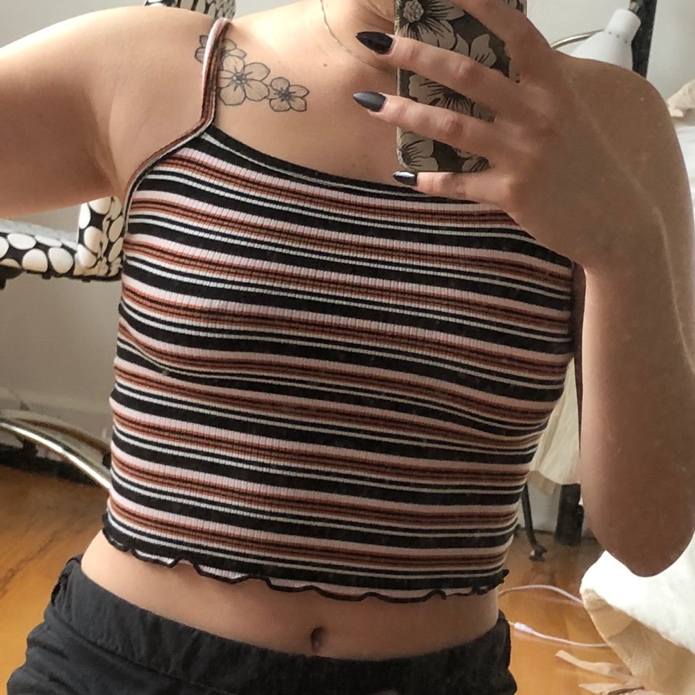 Striped tank top